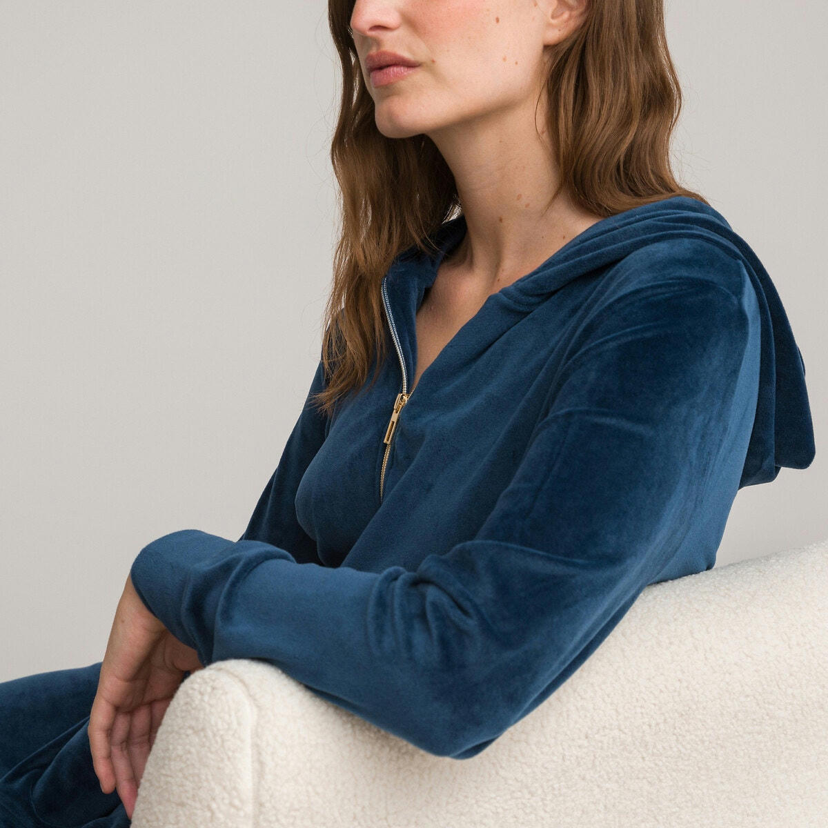 Combinaison pyjama en velours