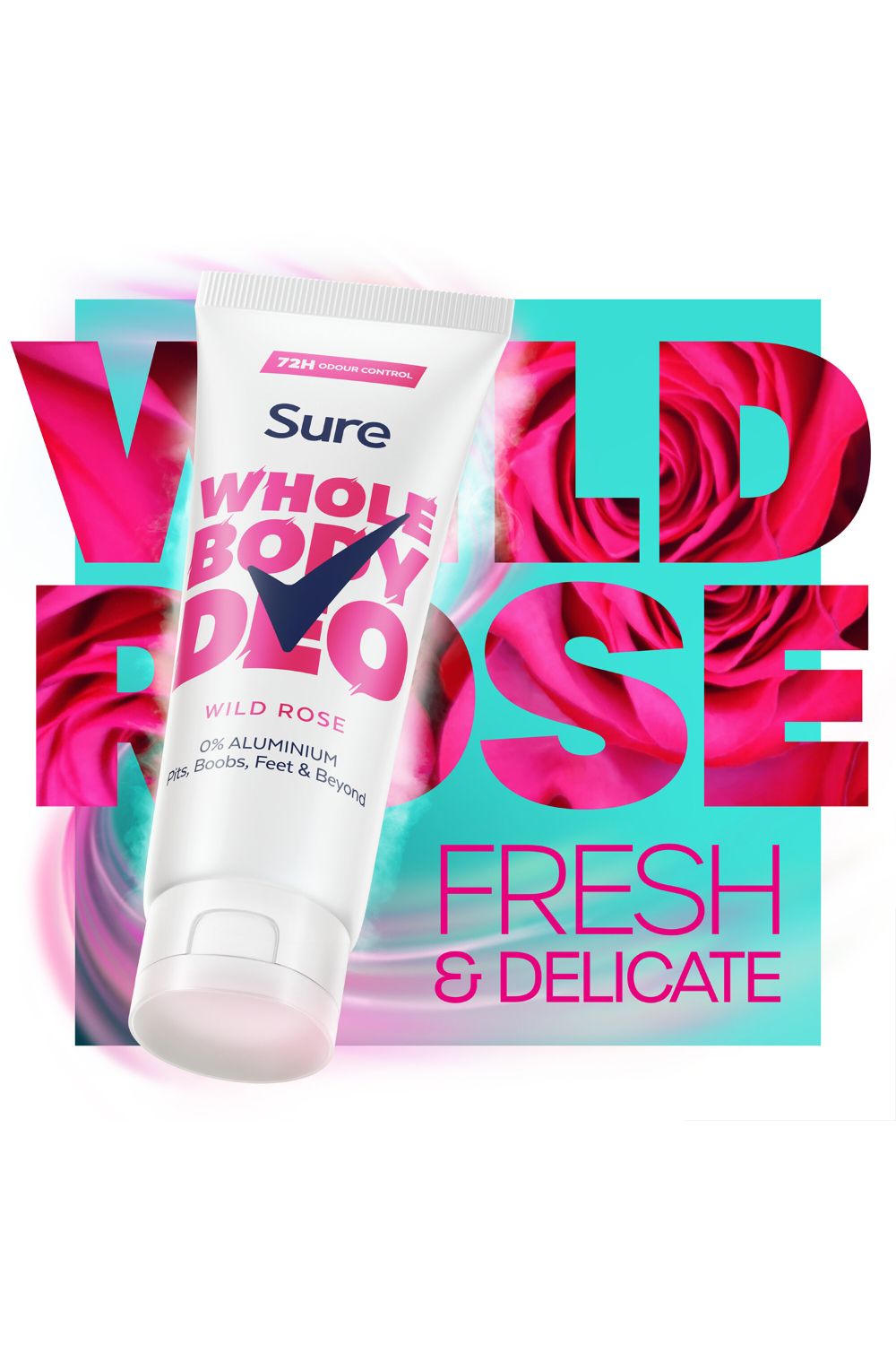 Sure Fresh Citrus Whole Body 'Deodorant' Stick Aluminium Free 50ml, 3pk
