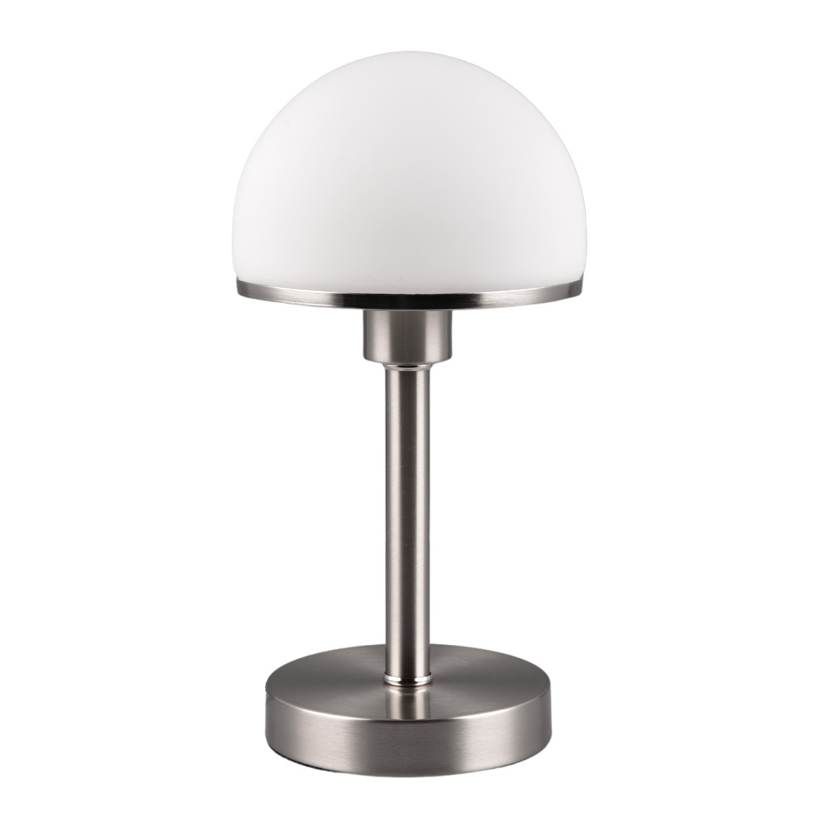 Lampa stołowasrebrno-biała JOOST II 1xE14x40W wys:39cm Trio