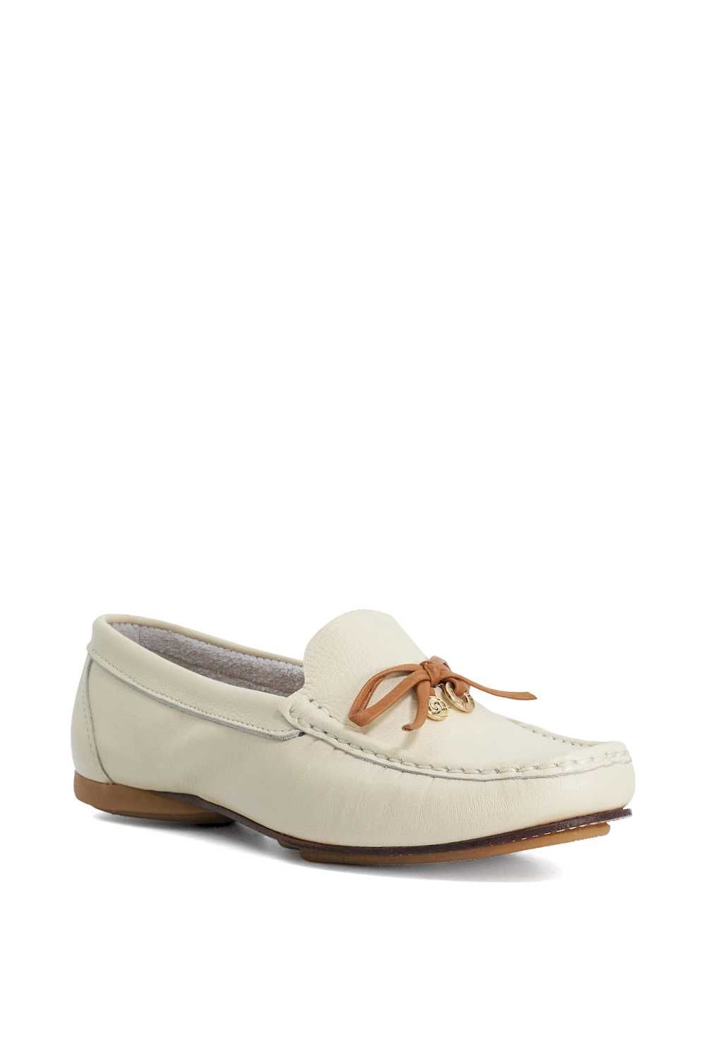 Dune London Wide Fit 'Grip' Leather Loafers