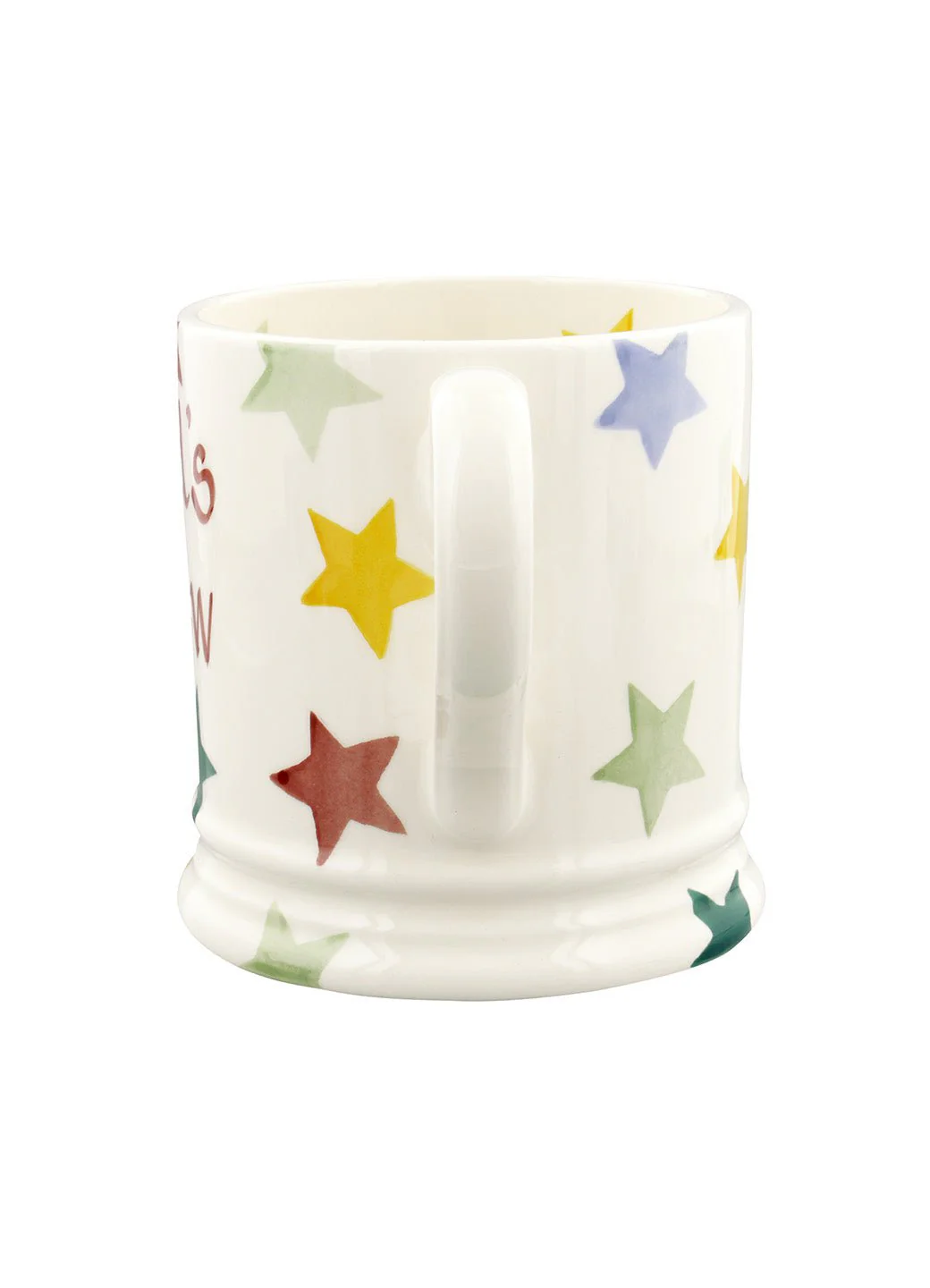 Personalised Polka Star Large Mug