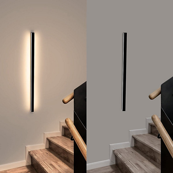 NETTLIFE Applique murale led intérieur - Moderne 80CM 27W couloir up down blanc chaud lampe de couloir lampe
