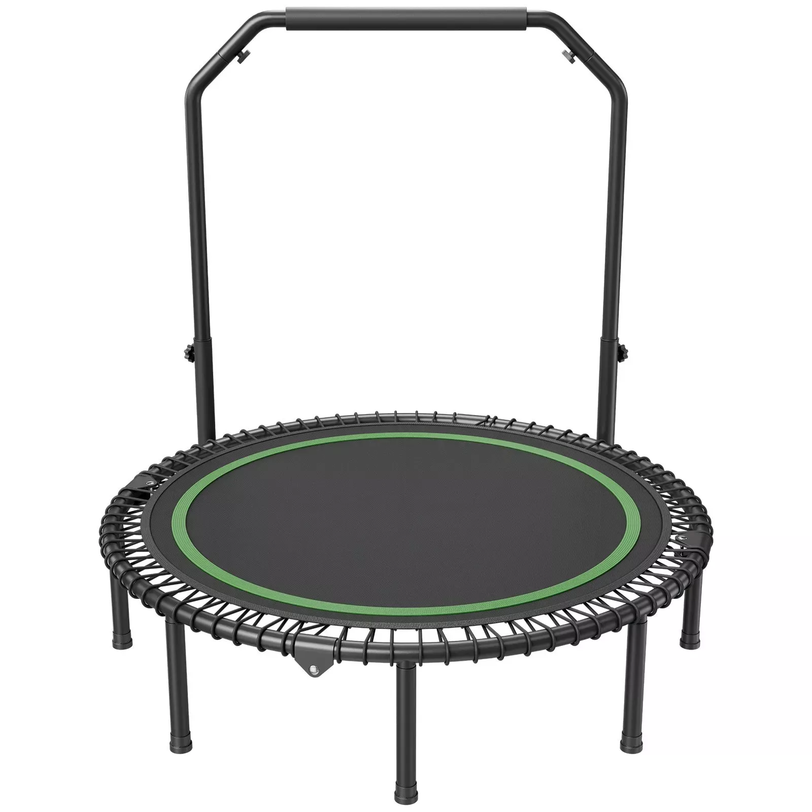 Trampolina mocna fitness z regulowanym uchwytem 129 cm