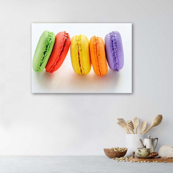 Feeby Obraz na płótnie Makaroniki francuskie 60x40