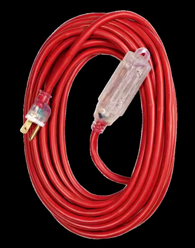 NOMA Outdoor Extension Cord with 3-Grounded Outlets