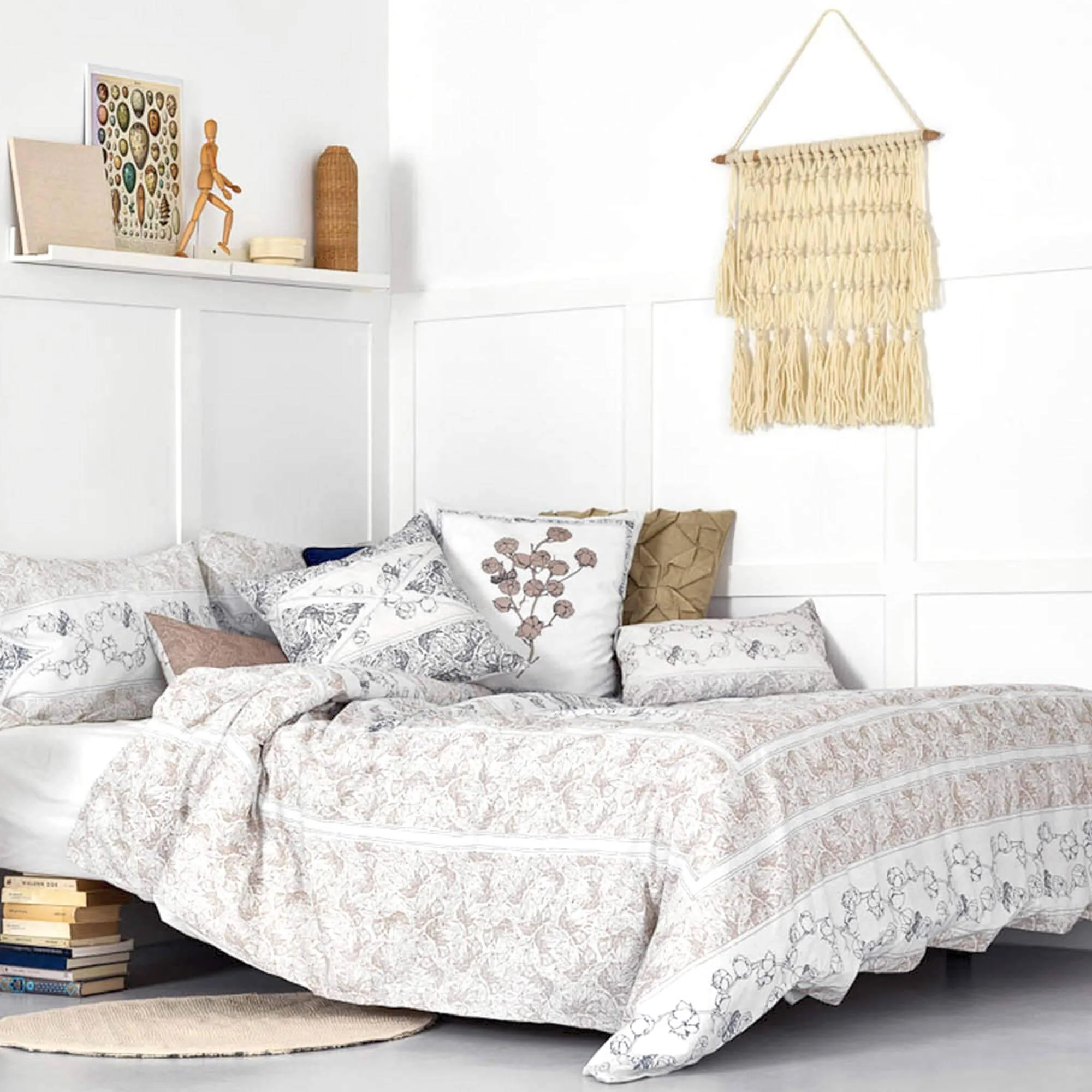 Wandkleed Retro Chic