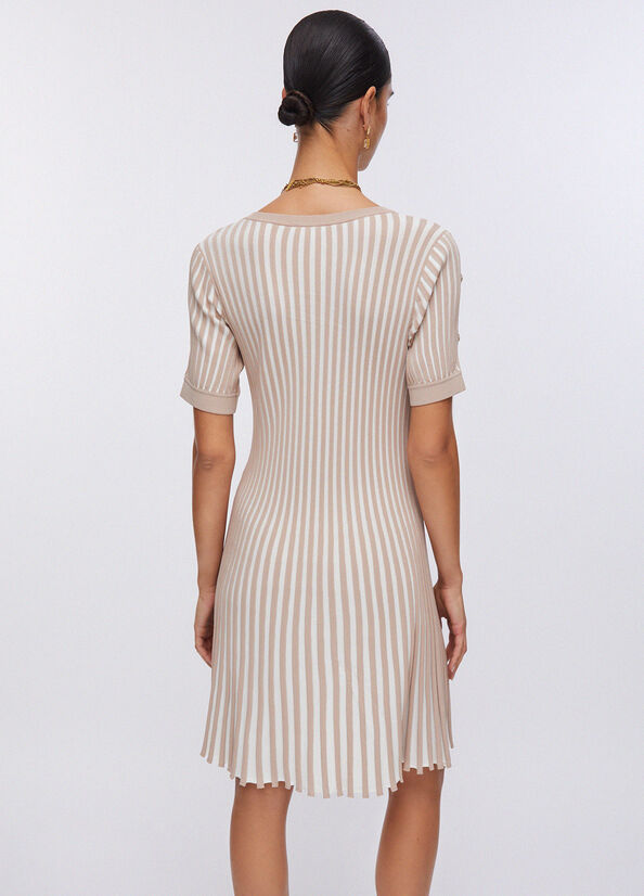 Abito corto in maglia