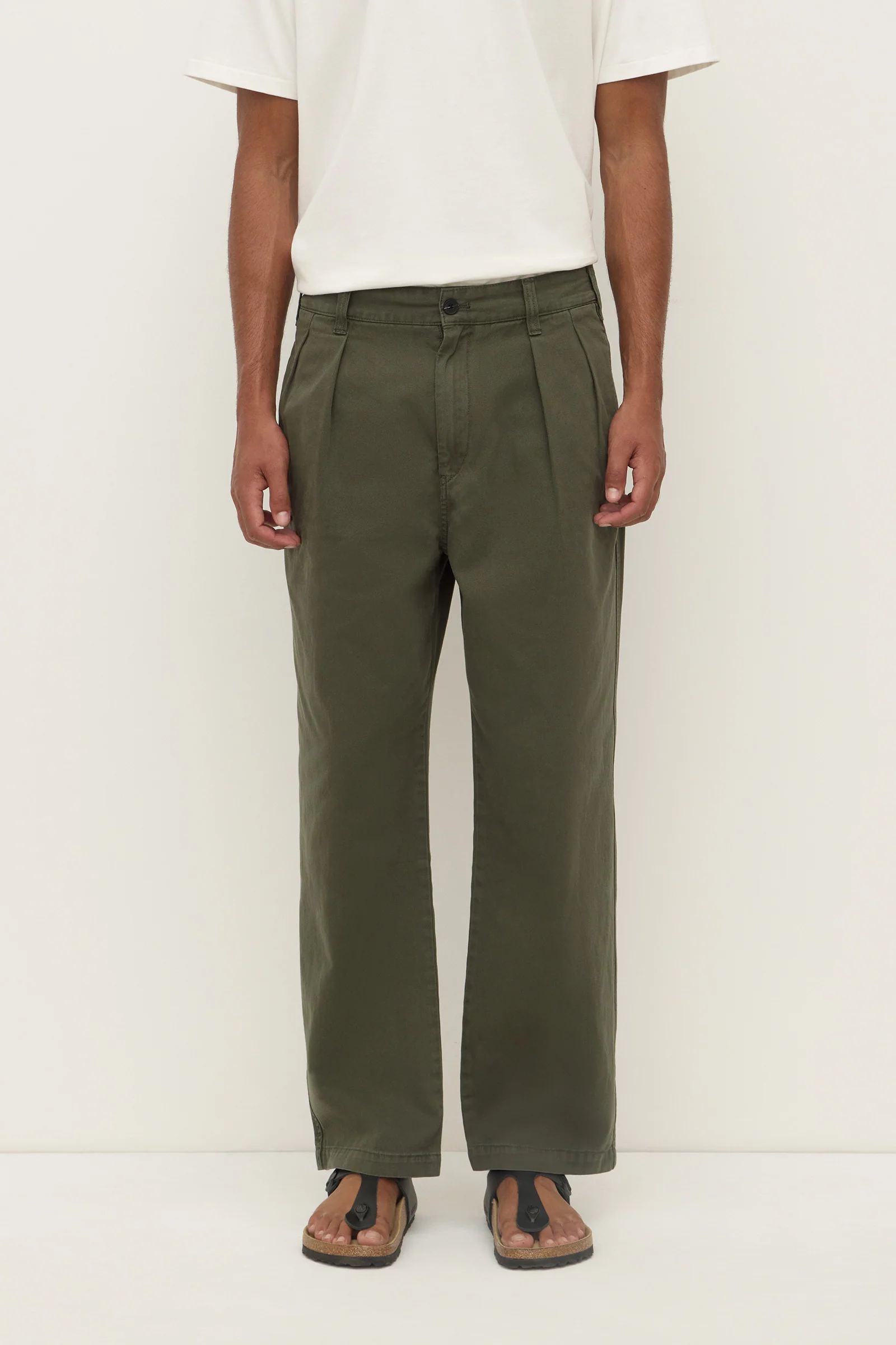 Miles Pleated Chino