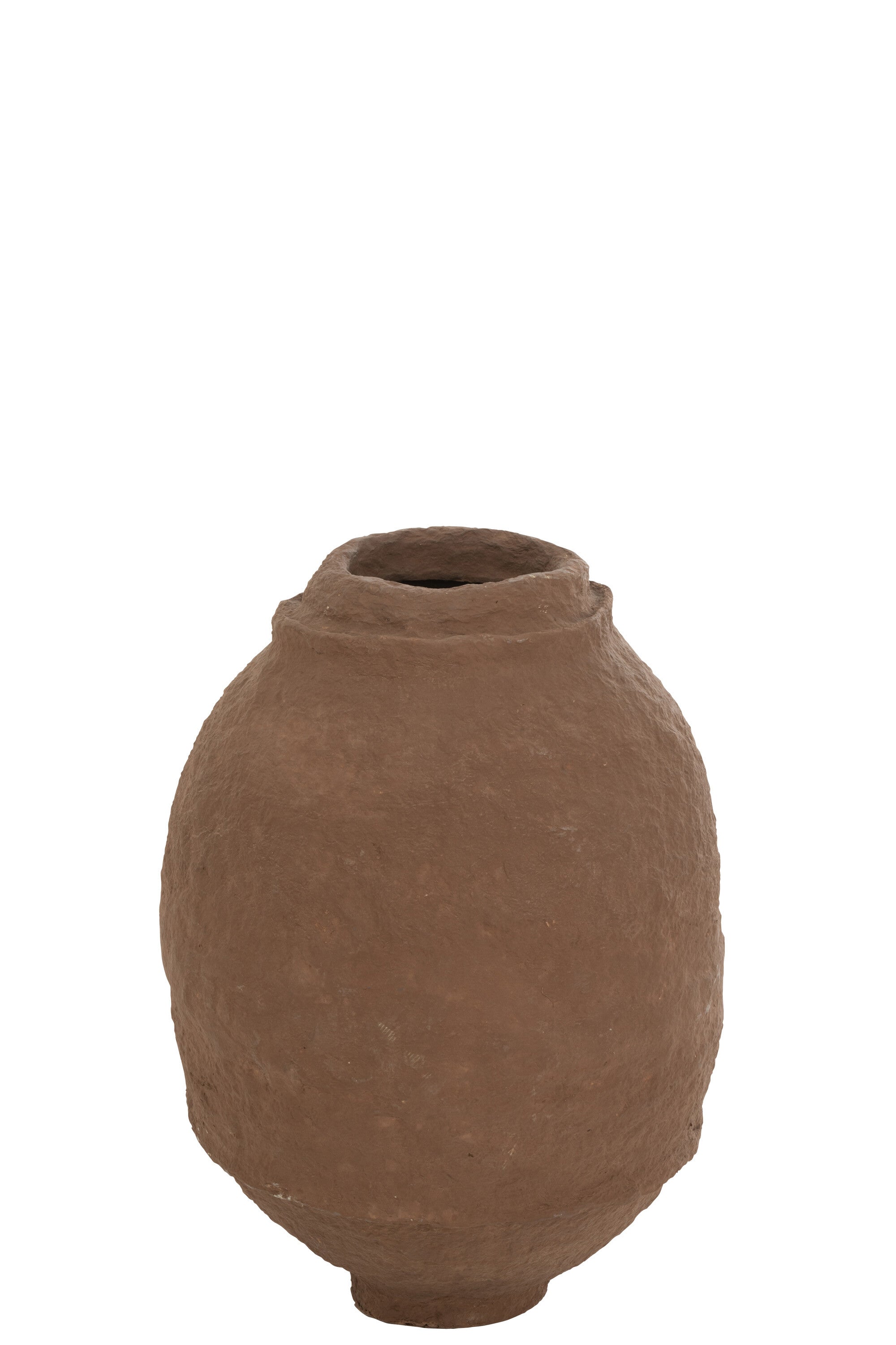 J-Line vaas - papier mache - bruin - medium - 59 cm hoog