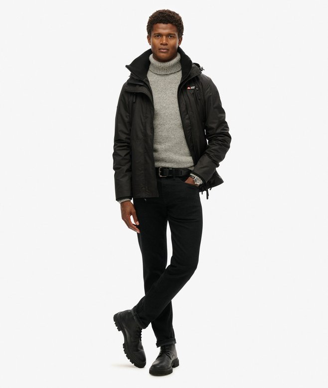 Hooded Mountain Windbreaker Jacket
