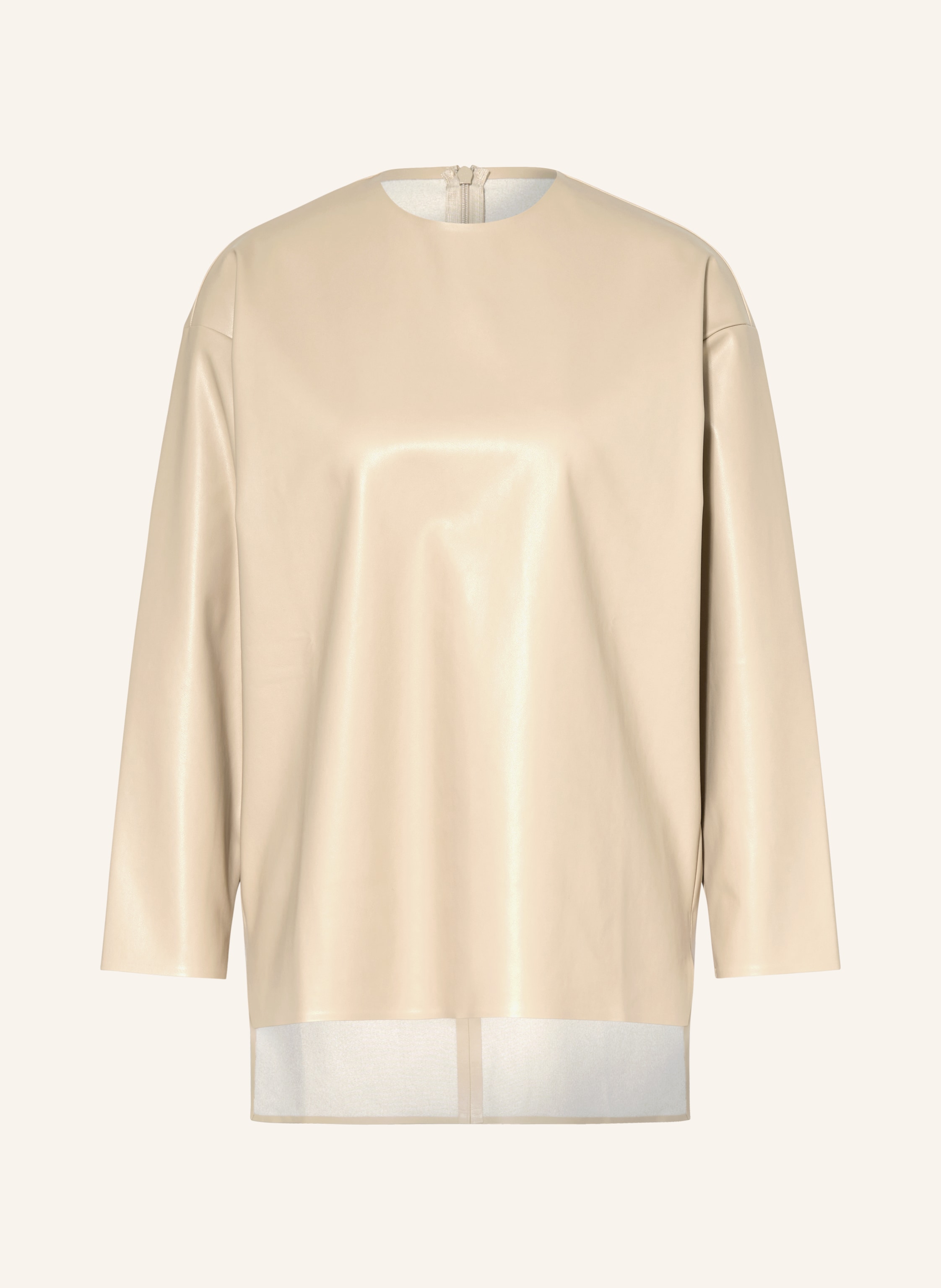 Wolford Shirt in Lederoptik mit 3/4-Arm