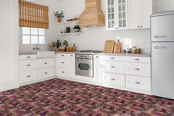 Carreaux vinyle Tulup 30x30 cm Sable et marbre 9 pcs