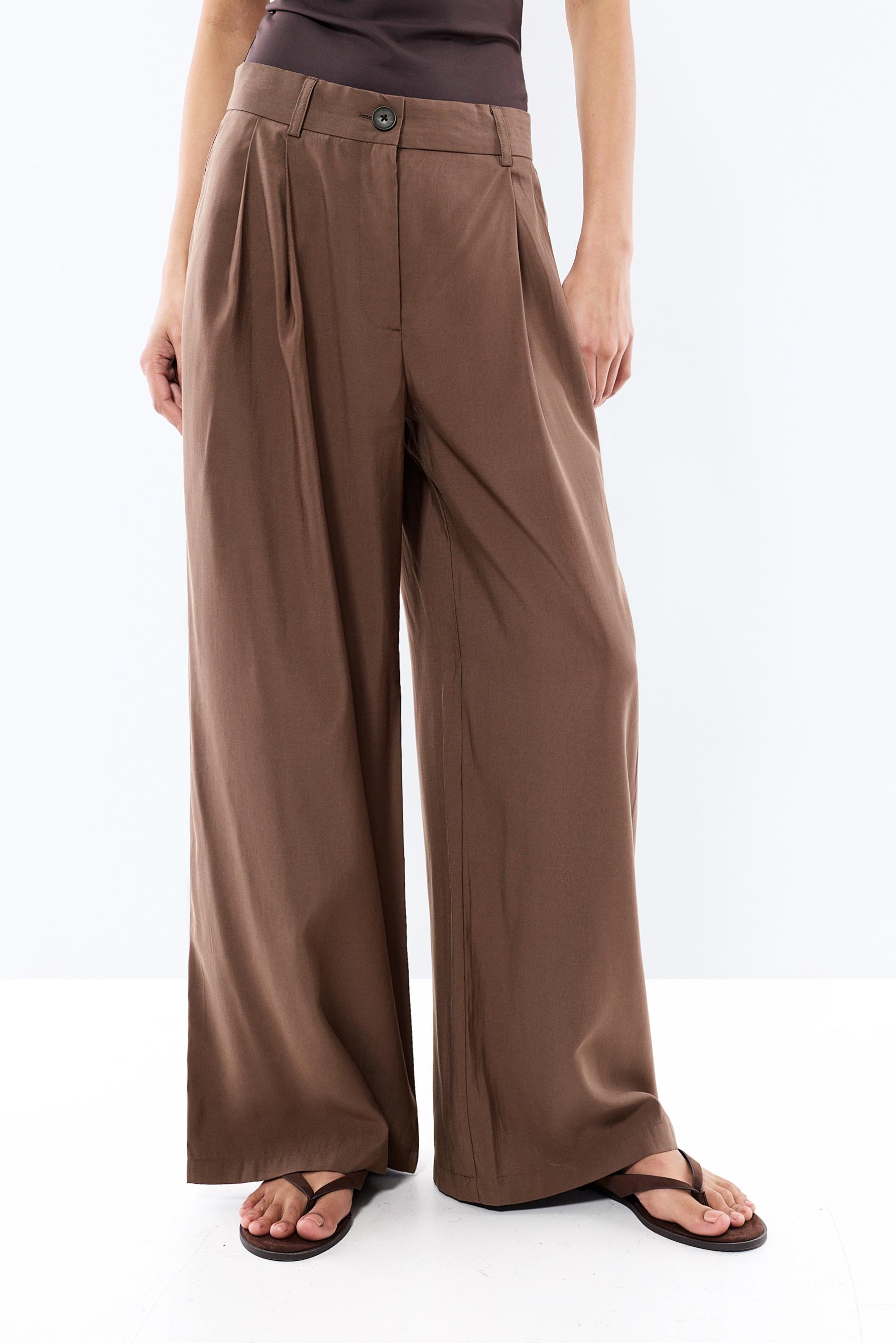 Pantalón wide leg fluido