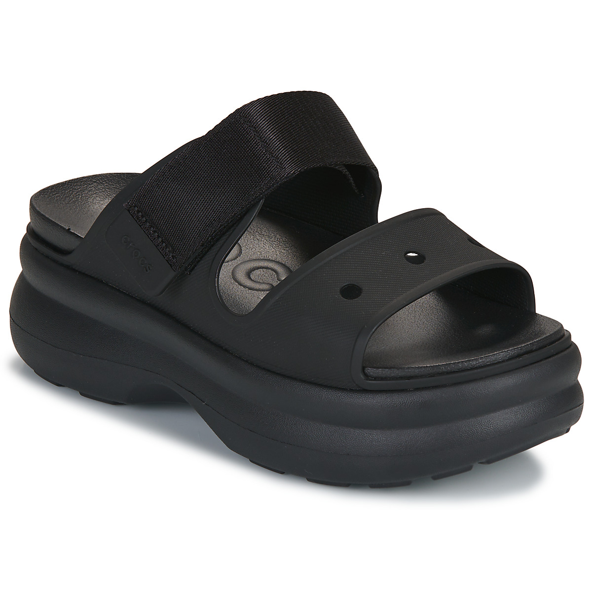 Crocs - SOHO TWO STRAP SANDAL - Black