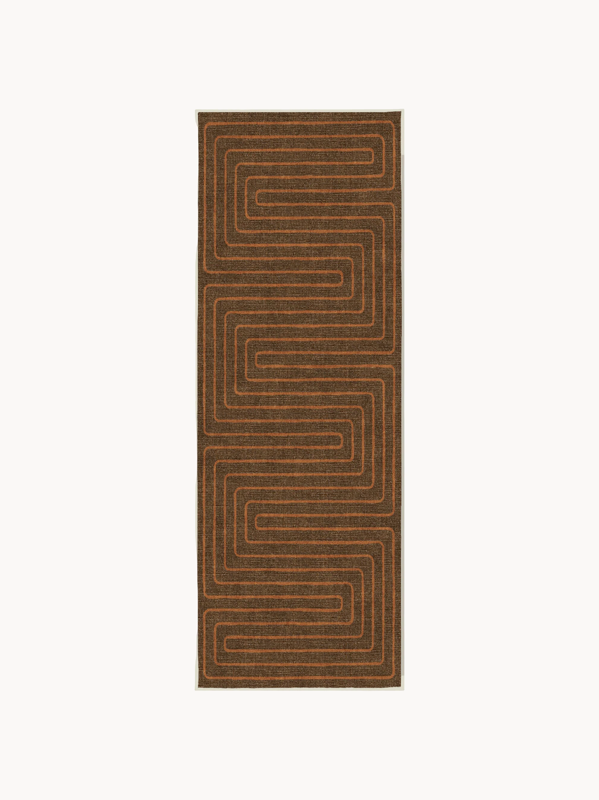 Waschbarer Läufer Labyrinth von Jonathan Adler