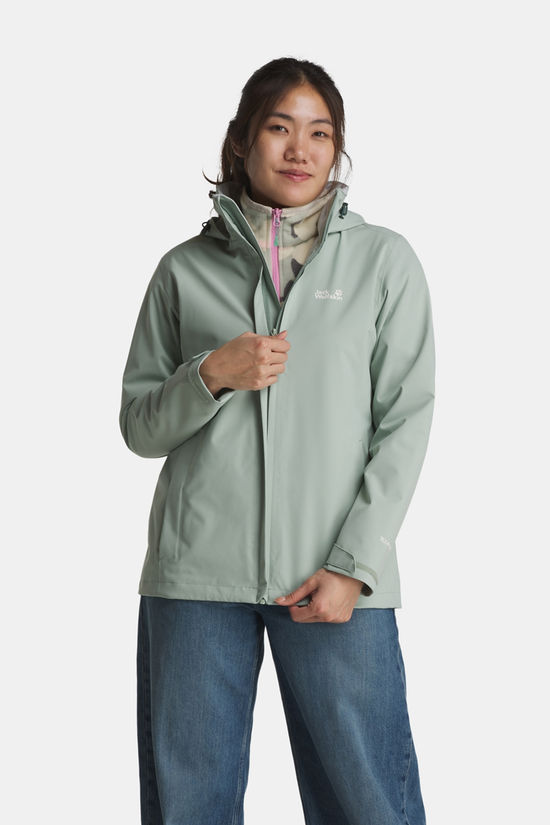 Jack Wolfskin Trailtime 2L Regenjas Dames