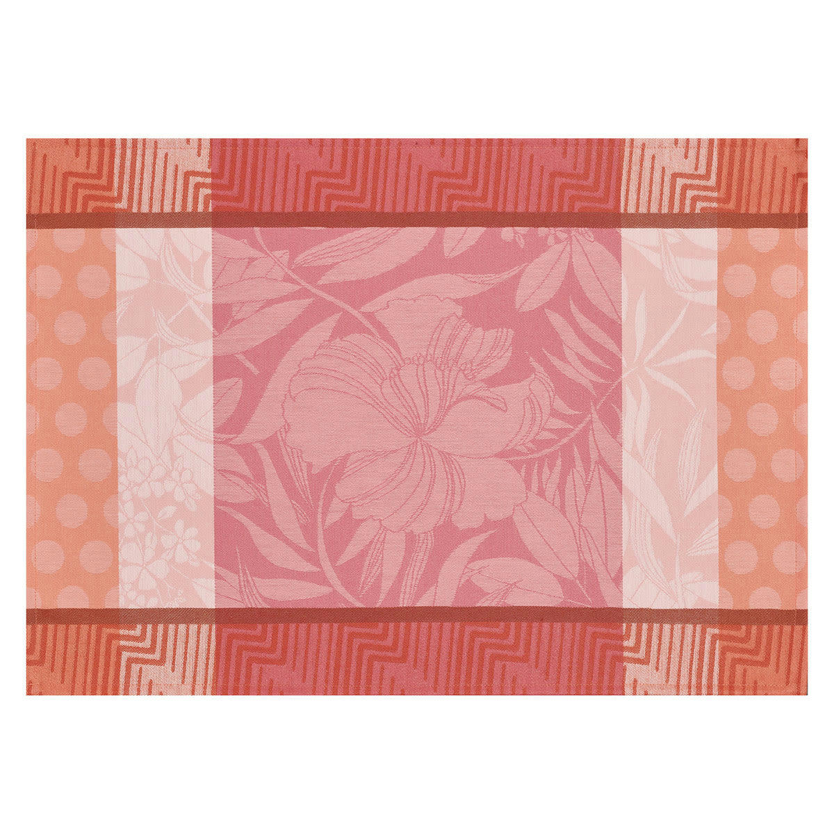 NATURE URBAINE - Set de table en coton quartz 50 x 36