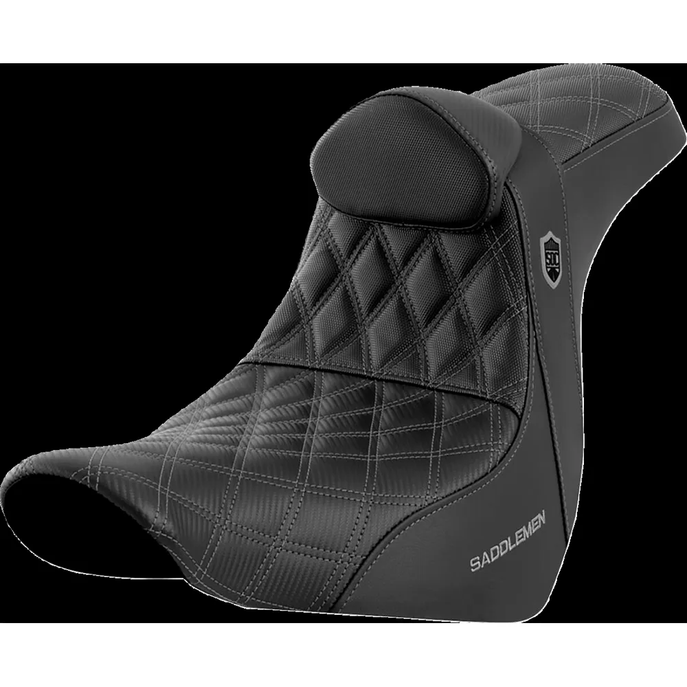 Saddlemen Pro Series SDC Performance Harley Davidson FLSB 1750 ABS 18-21/FXLR 1750 ABS 18-20 SC81829GRERT motorcycle seat