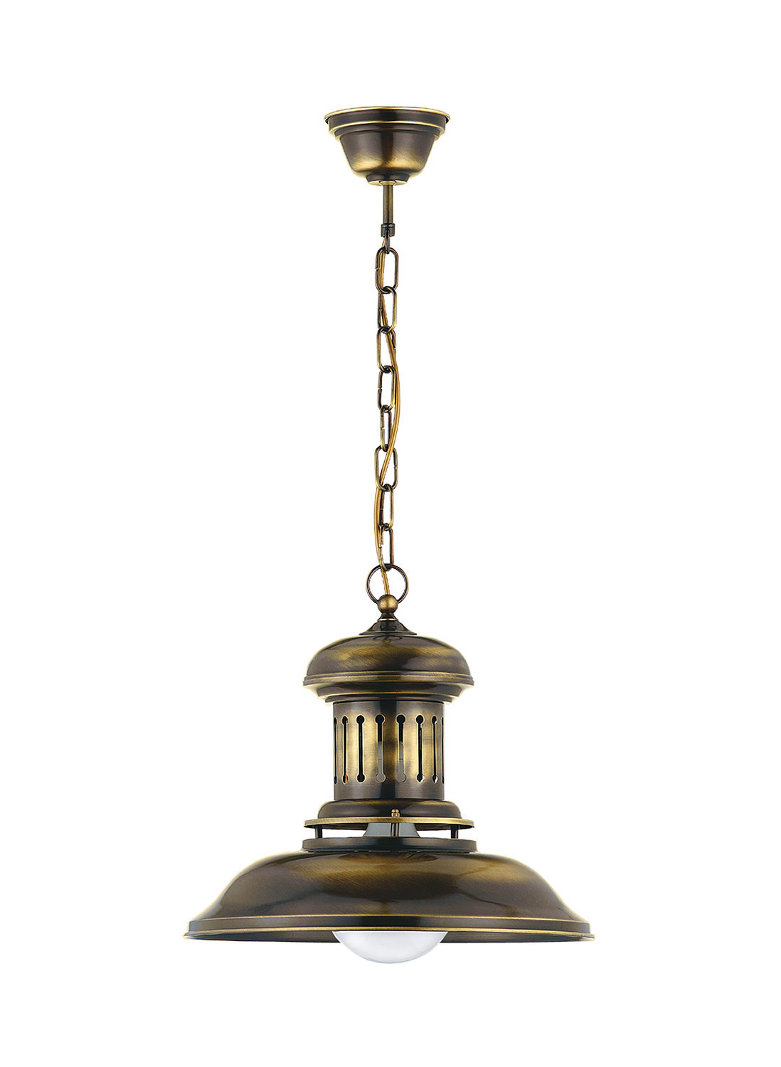 Lampa sufitowa TAWERNAmosiądz 1xE27x15W IP20 Jupiter
