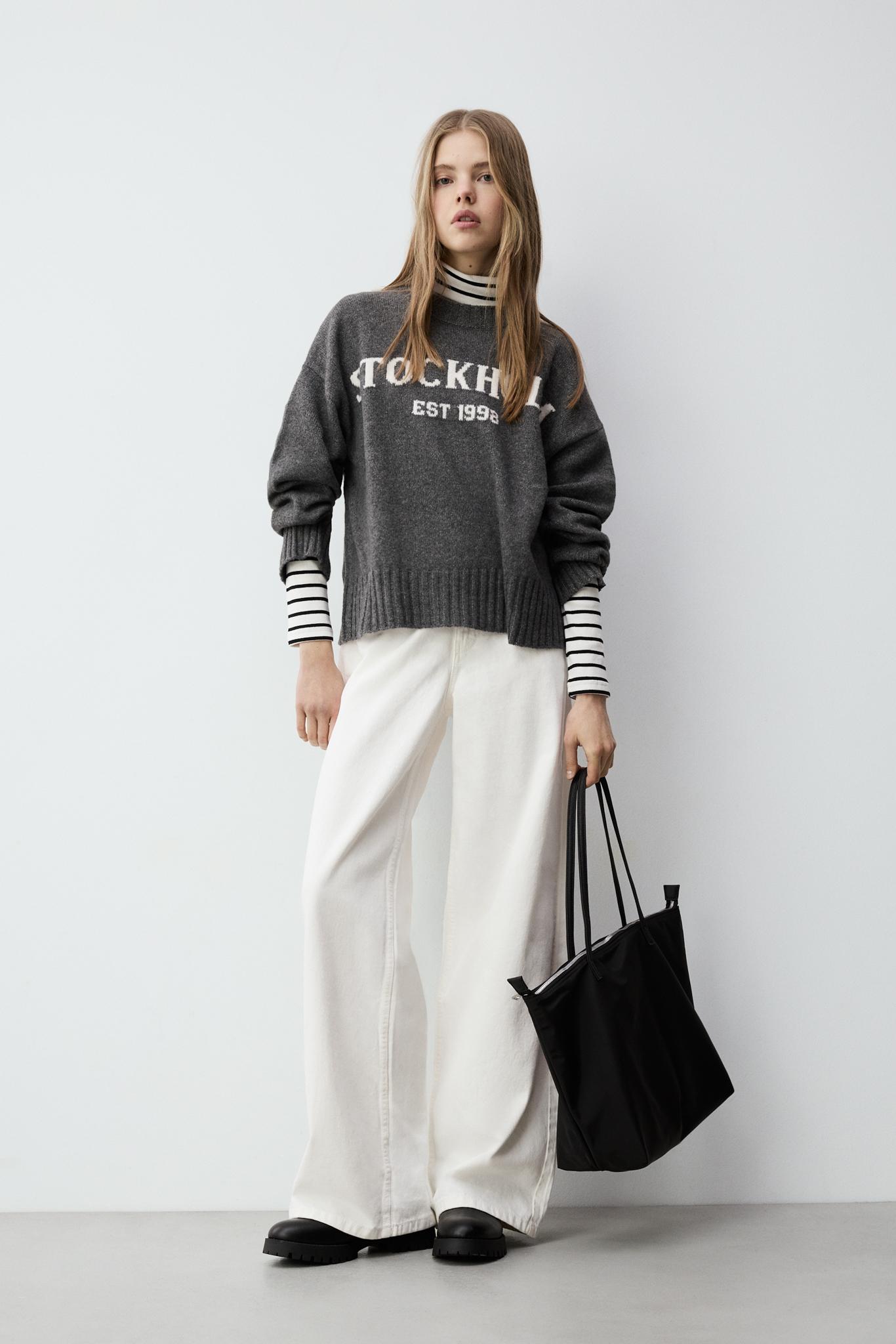 Jeans baggy tachas