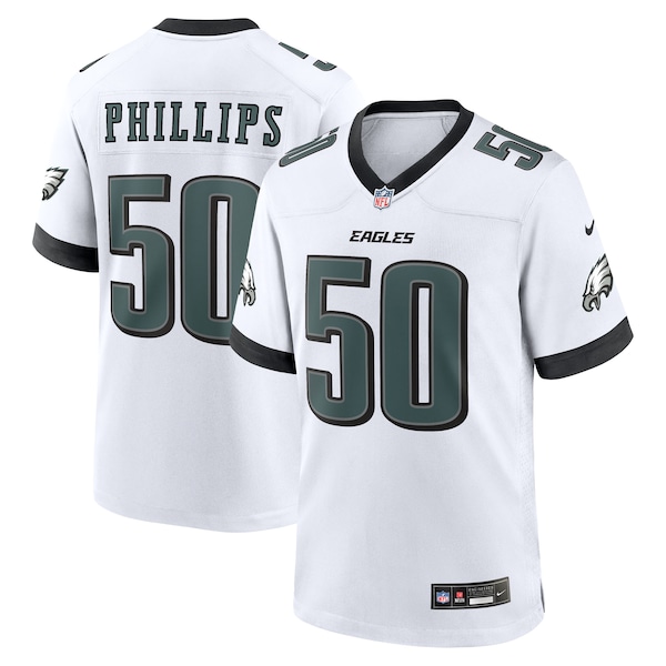 Jaelan Phillips Philadelphia Eagles Nike  Game Jersey -  White/Kelly Green/Green