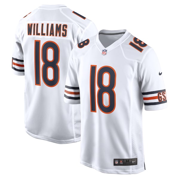 Caleb Williams Chicago Bears Nike 2024 NFL Draft First Round Pick Player Game Jersey - White