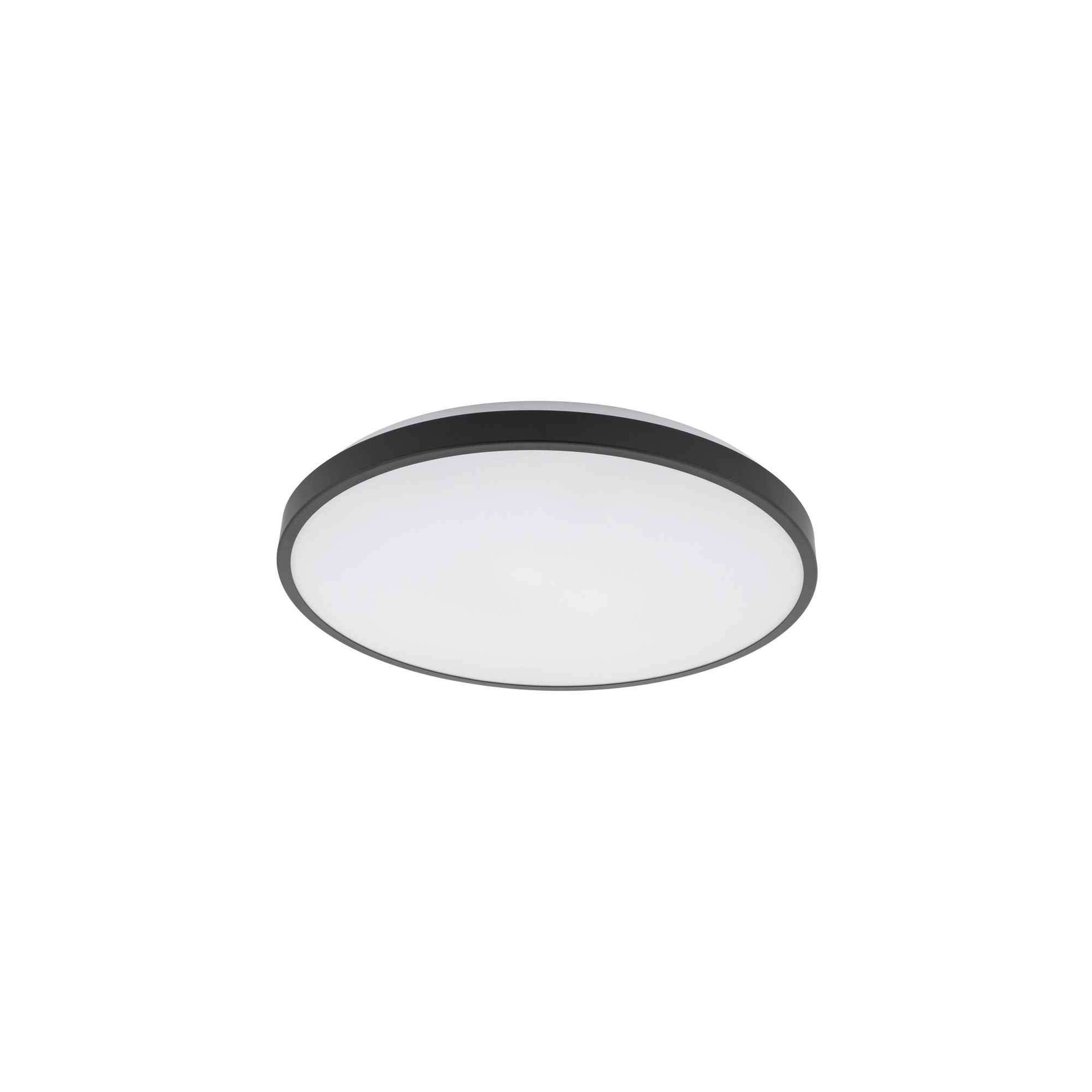 Plafon AGNES LEDokrągły czarny LED 1x22W 38,5cm IP44 Nowodvorski