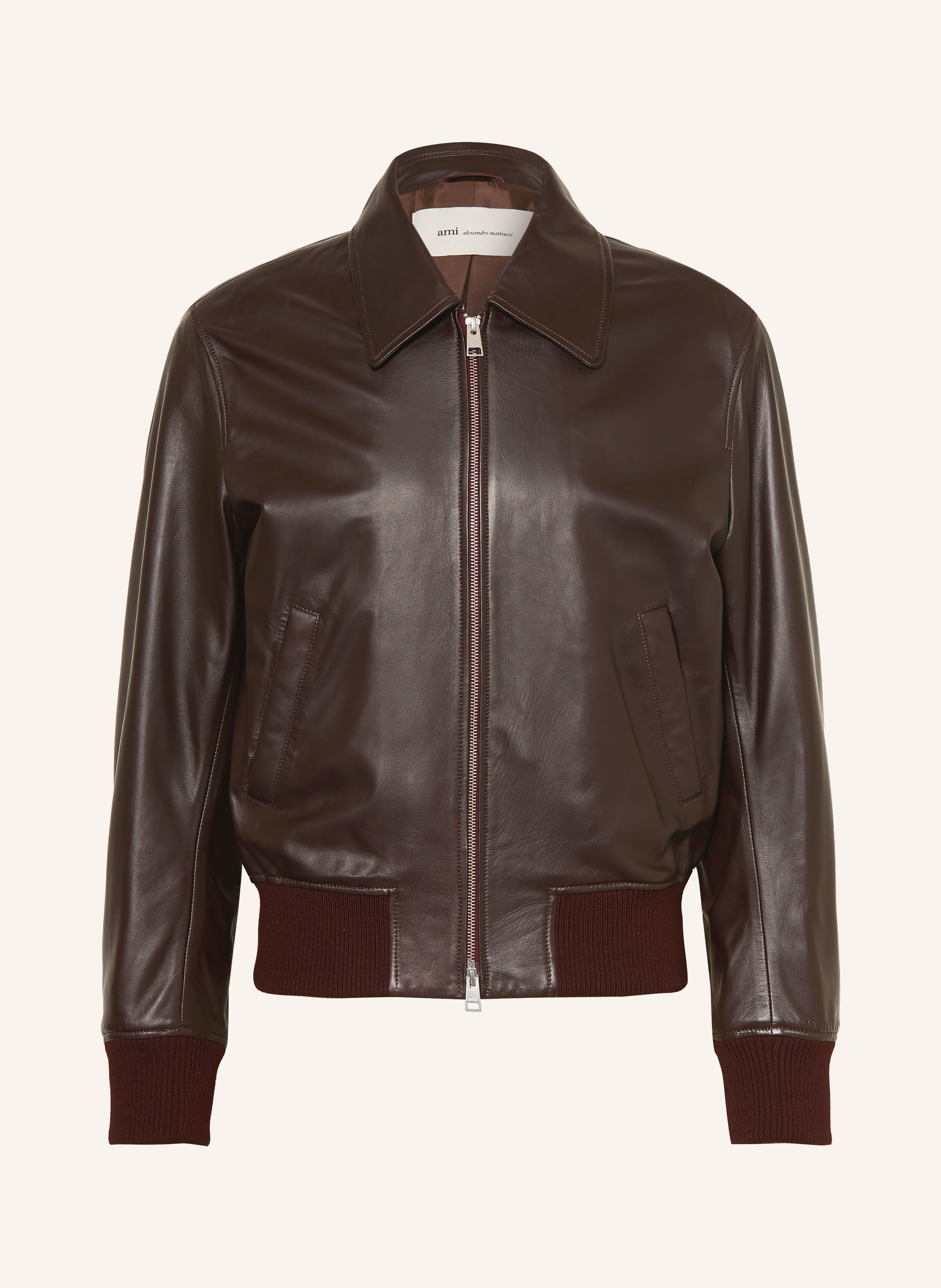 Ami Paris Lederjacke