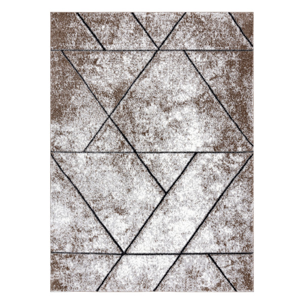 Dywan nowoczesny COZY 8872 Wall, geometryczny, trójkąty - 80x150 cm