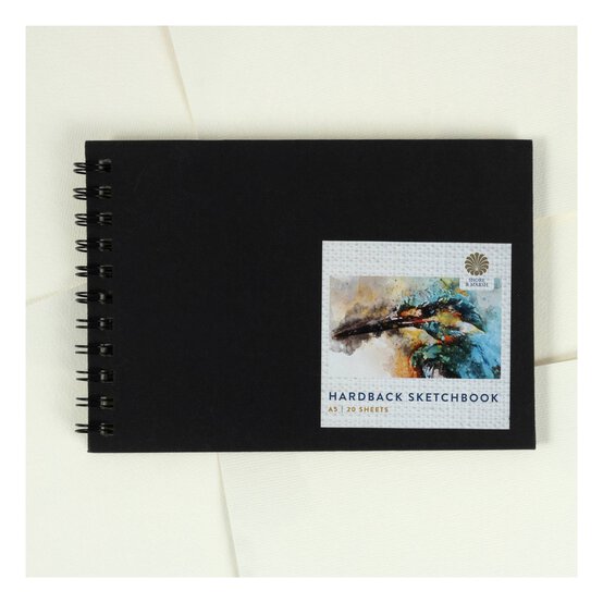 Shore & Marsh Hardback Watercolour Book A5 20 Sheets