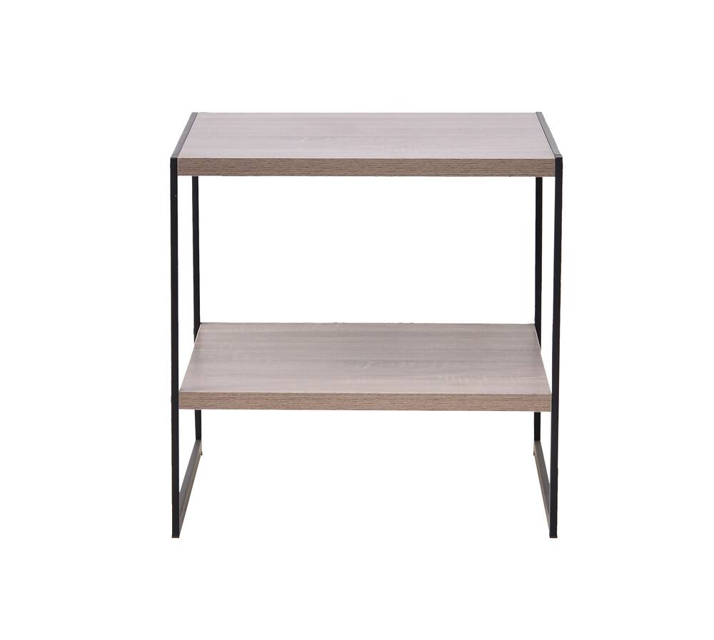 JR Home Industrial Look 2-Tier Coffee Table