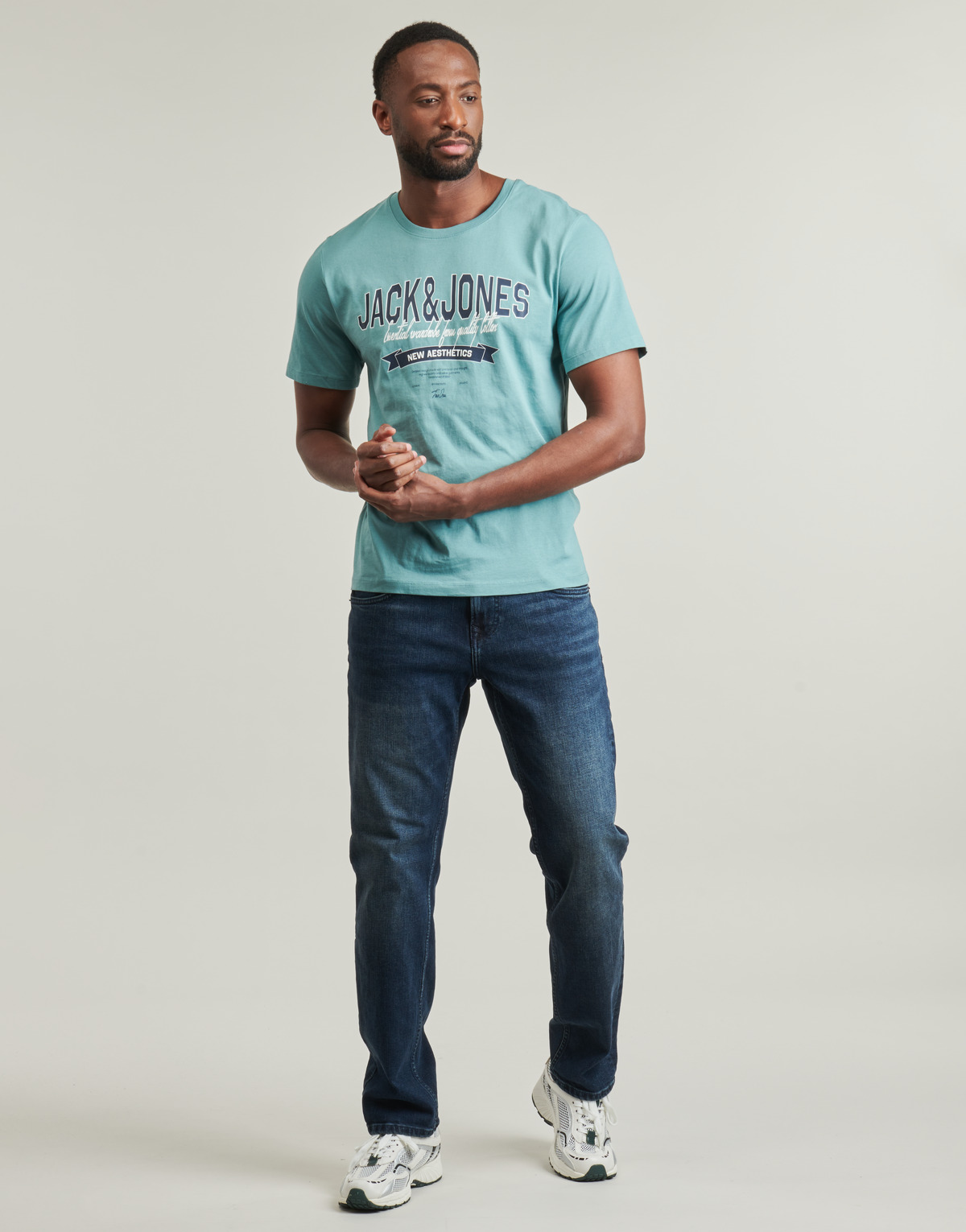 Pepe jeans - STRAIGHT JEANS CASH - Marine