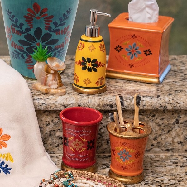 HiEnd Accents 3 PC Bonita Bathroom Set - Multi