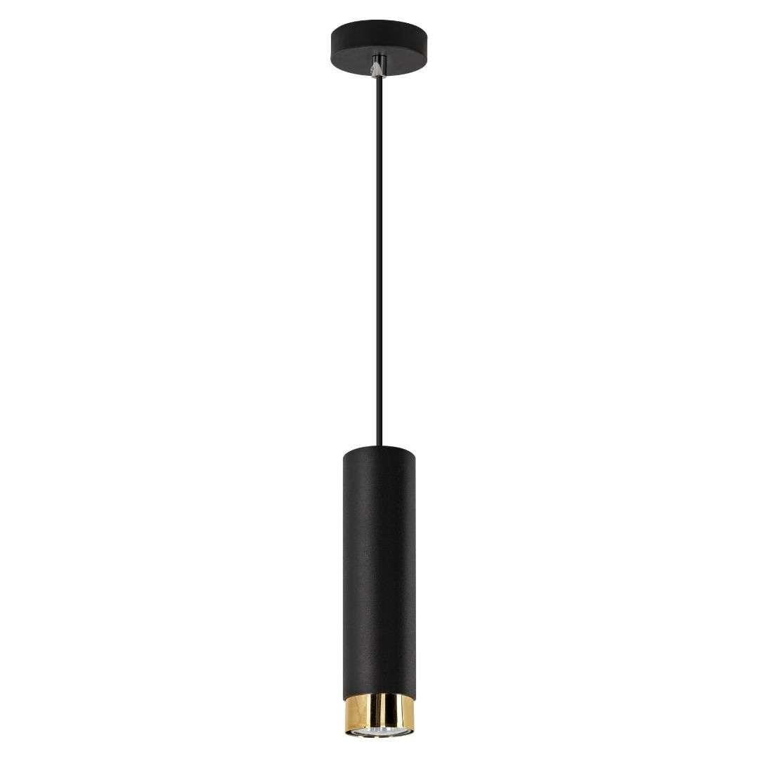 Spot sufitowy czarno-złoty Glori 1xG9x40W wym: 13x6x6 cm Lampex