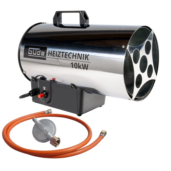 Gas-Heizgebläse, 10 kW, Piezozündung