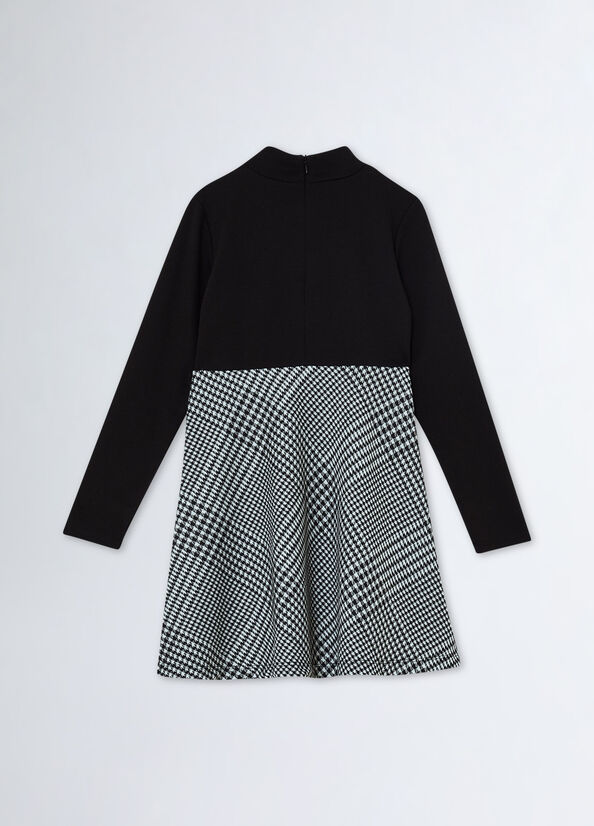 Abito in jersey con stampa