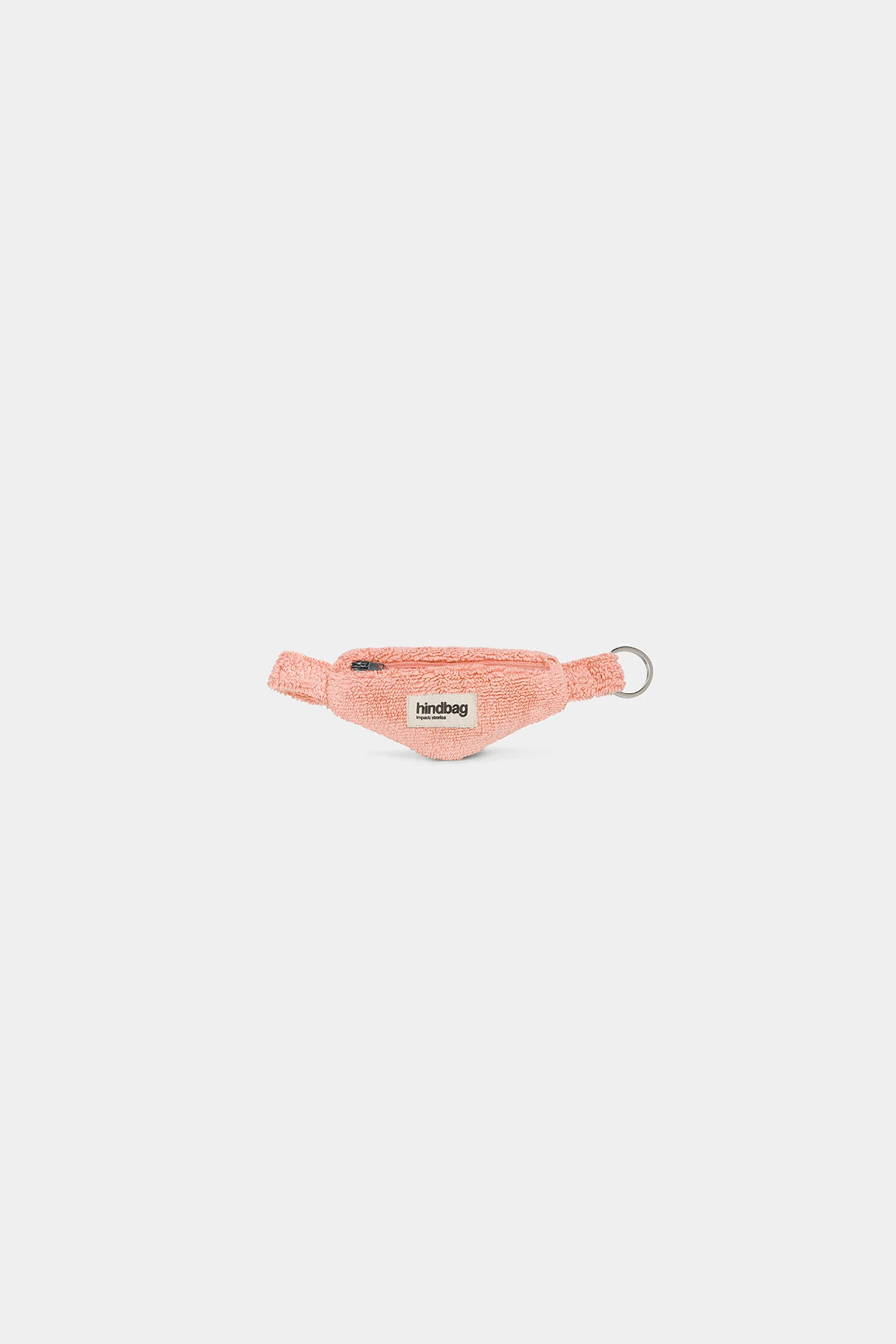 Porte-clés banane Côme Éponge rose corail
