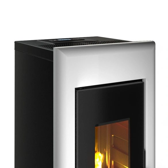 Pelletofen »One 7«, 7 kW, Stahl, weiss