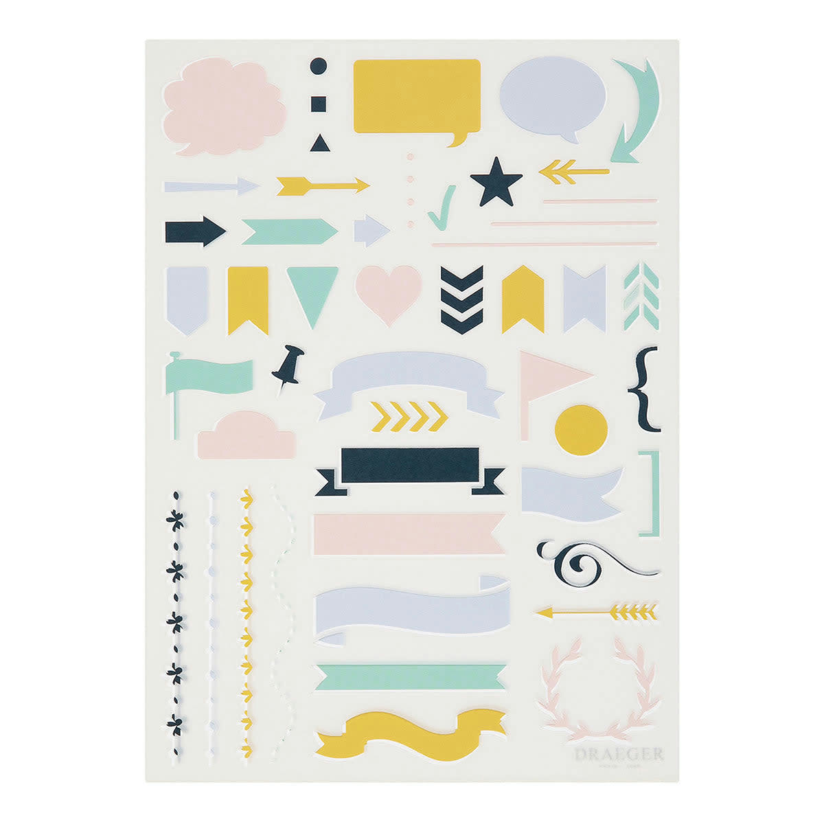 - Pochoir Pour Bullet Journal Bannières