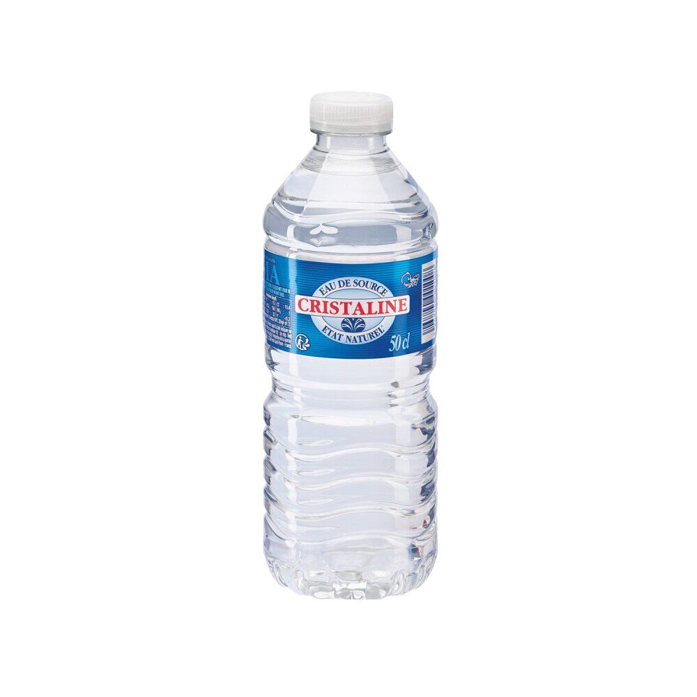 Bouteillle d'eau Cristaline 50cl