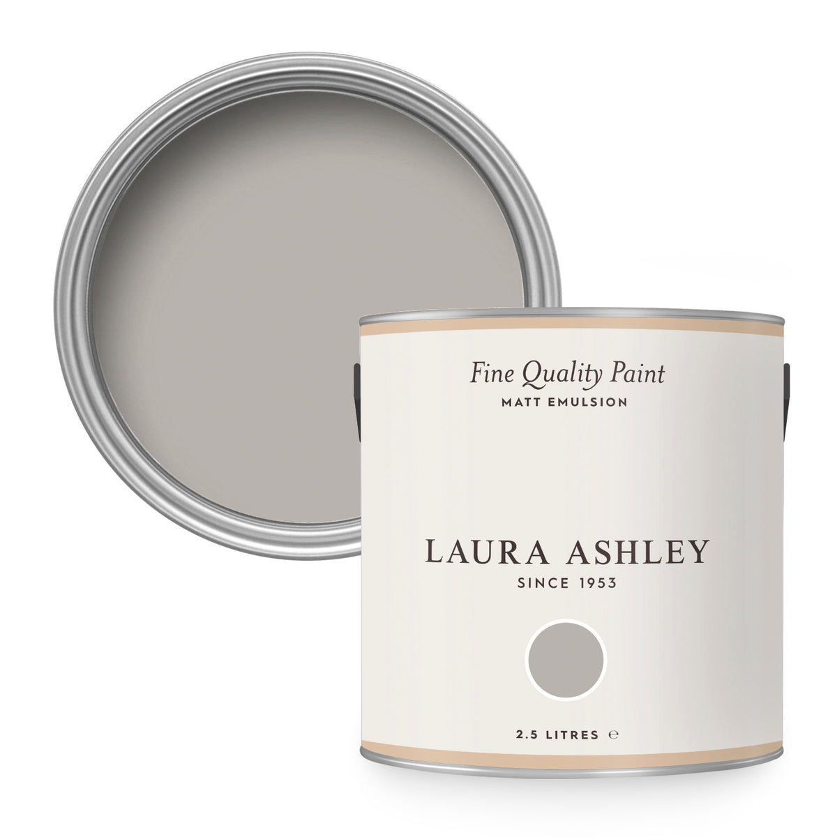 Laura Ashley Muurverf Mat Dark Dove Grey 2,5 liter