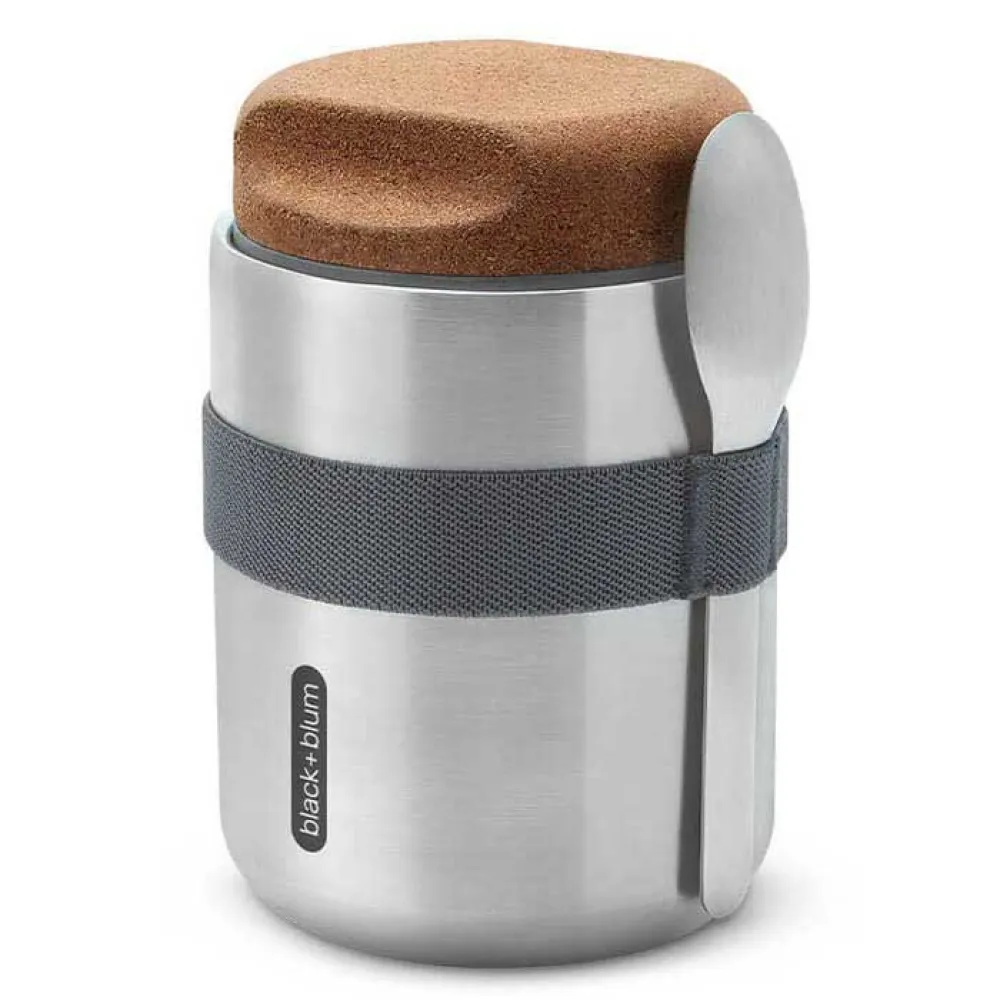 Black blum Pot Slate thermal bottle