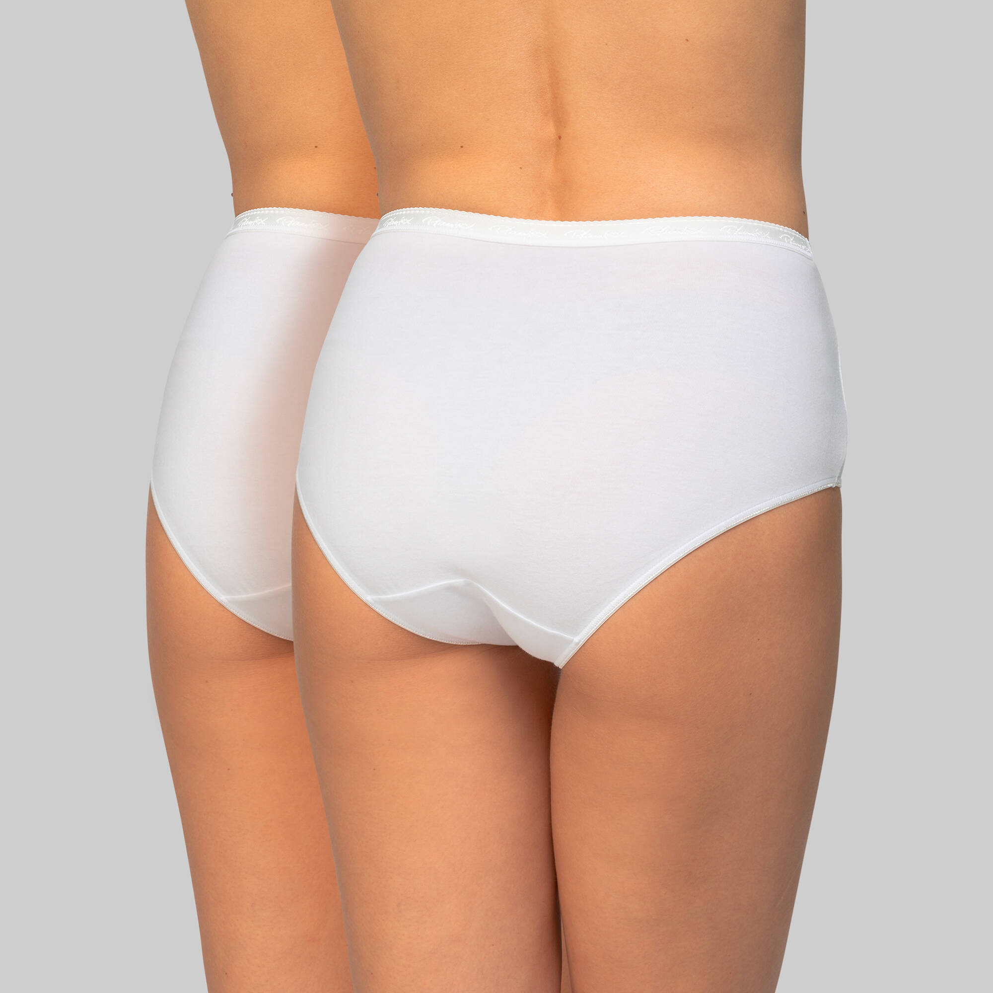 Culotte coton biologique(**) forme midi - lot de 2