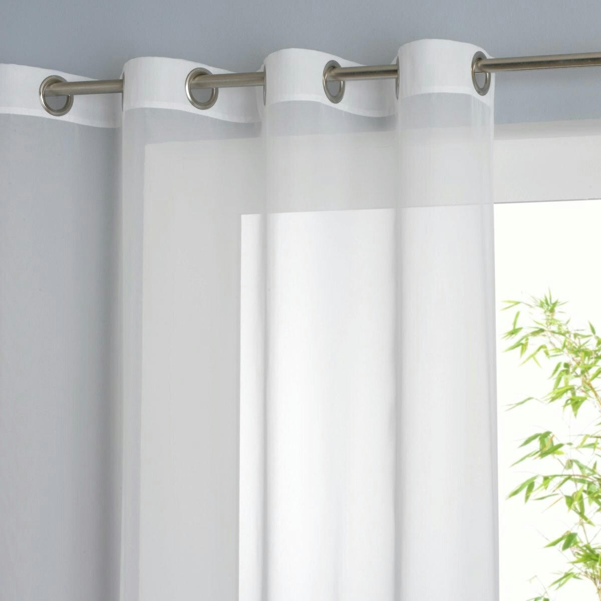 Voilage radiateur oeillets, Limpo
