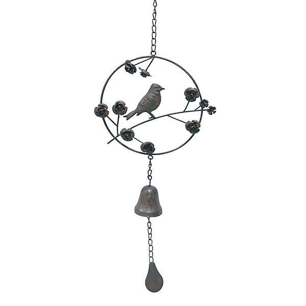 Clochette carillon oiseau 24x6x70cm