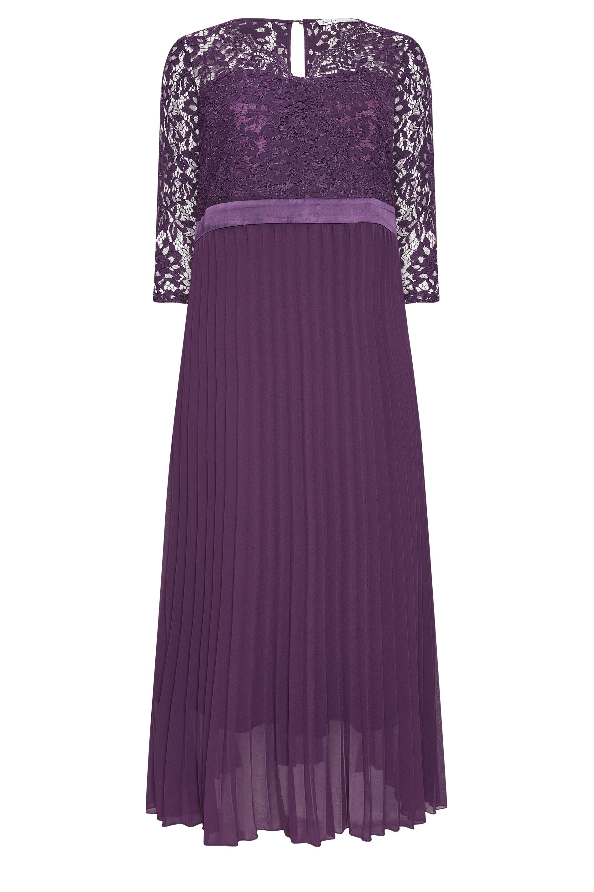 Yours Pleated Maxi Dress