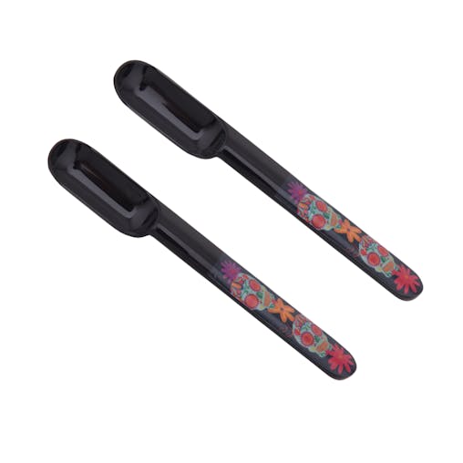 Prepara Three Section Tray Taco 2pc Spoon | Day of The Dead
