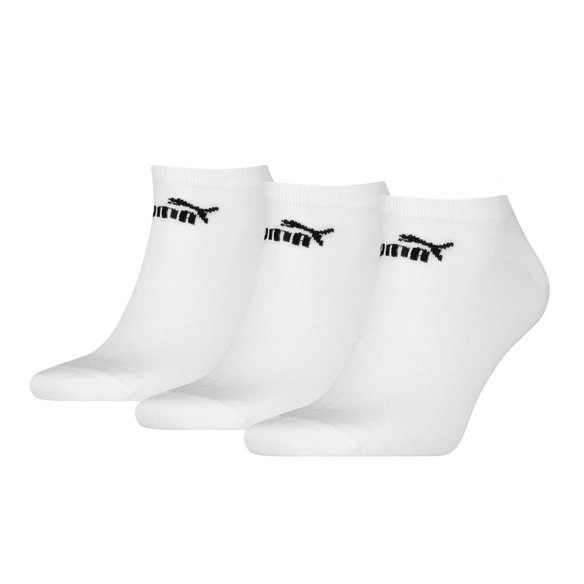 Quarter-Socken »Plain«, Weiß, 3er-Pack