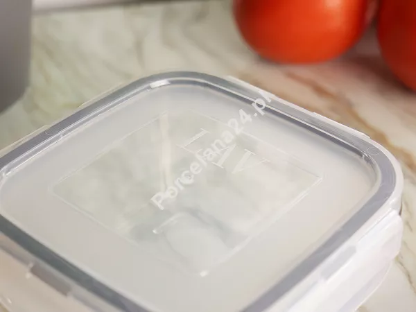 Pojemnik kwadratowy 1150 ml z pokrywką LAV - Fresco 4K.FRE.249