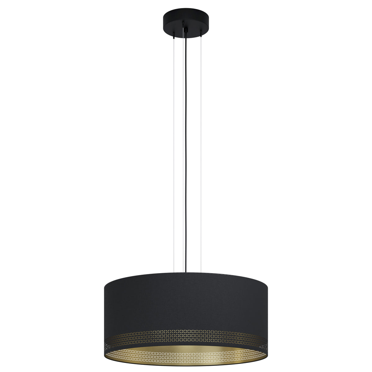 EGLO hanglamp Esteperra - e27 - ø 53 cm - zwart